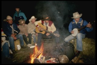 Cowboys entertain around Black Hills campfire