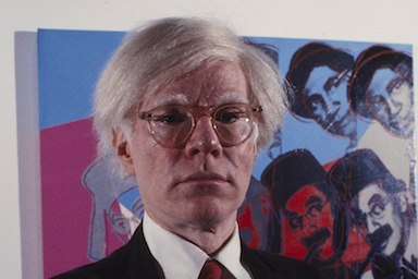 Andy Warhol at the Jewish Museum - fair use