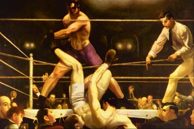 Dempsey and Firpo by George Wesley Bellows