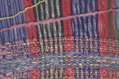 WOVEN CLOTH, CLEARLY SHOWING THE WEFT
