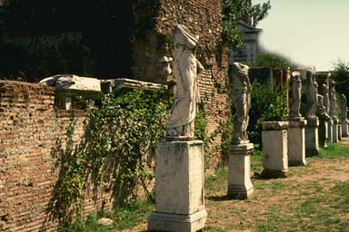 Statues of the Vestal
Virgins, Roman Forum