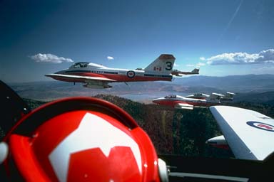 SNOWBIRDS, VIEW FROM THE AIR